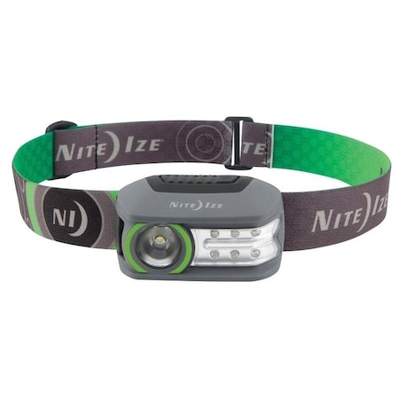 Nite Ize Radiant Series R250RH17R7 Rechargeable Headlamp, Lithium Battery, LED Lamp, 250 Lumens R300RH-03-R8